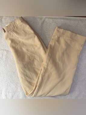 Alfani 100% Wool Straight-Leg Cuffed Dress Pants Tailored Flat Front Office